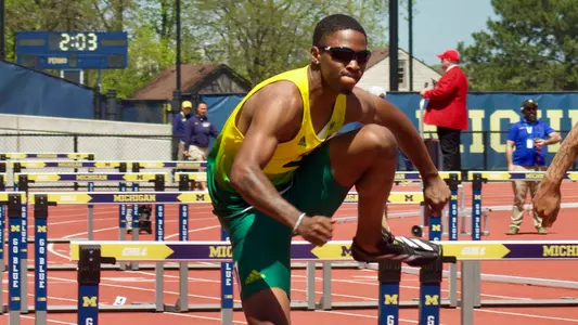Michael Hawkins clearing a hurdle at Len Paddock Open 2025
