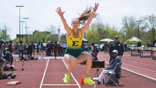 Mariia Yelanska triple jump at Len Paddock Open May 8, 2026