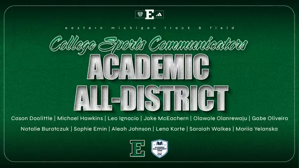 2025-26 Track & Field CSC Academic All-District Honorees