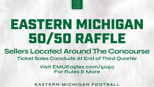 Eastern Michigan Athletics Launches 50/50 Raffle