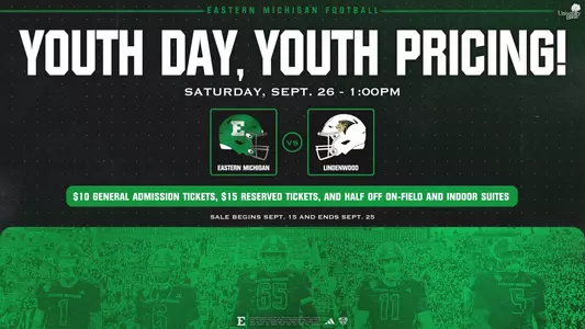 A Special Offer For Our Next Home Game! Youth Day, Youth Pricing