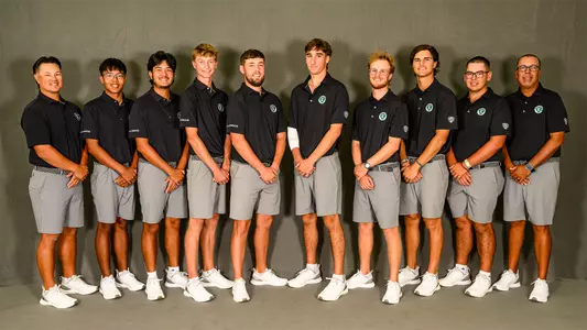 2026-27 Eastern Michigan Men's Golf Team Photo