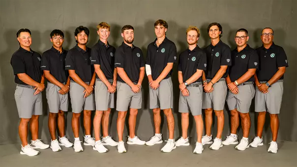 2026-27 Eastern Michigan Men's Golf Team Photo