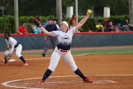 Amanda Wilson threw a shutout for her first win of the year.