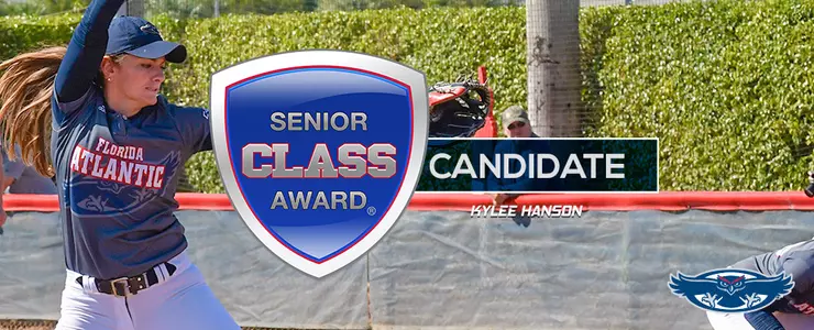 Kylee Hanson was named a finalist for the Senior CLASS Award.
