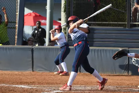 Mia Olson hit a homerun on Saturday.