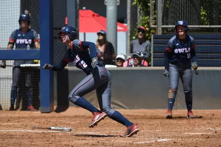 Kelsey Morrison homered and picked up the win in the circle on Saturday.