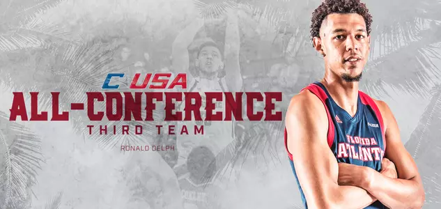 Ronald Delph is the first Owl to earn All-Conference honors since 2014.