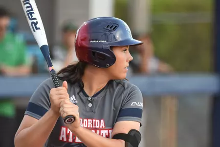 Mia Olson singled and drove in a run against UCF.