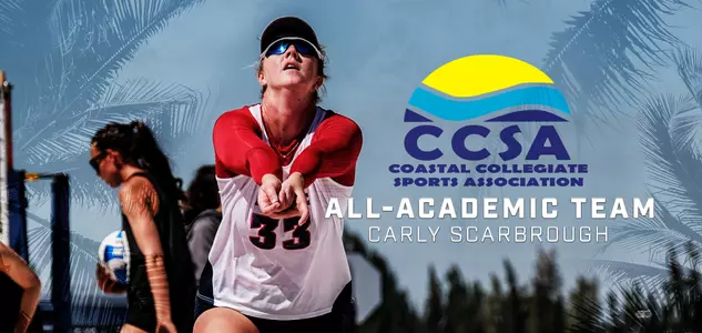 Carly Scarbrough was named to the CCSA All-Academic Team on Wednesday.