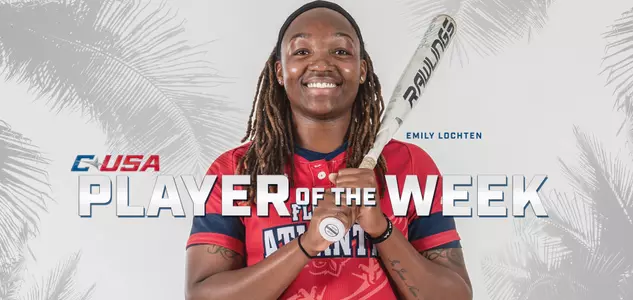 Emily Lochten was named C-USA Softball Player of the Week.