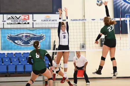 2017 FAU Women's Volleyball vs Stetson
