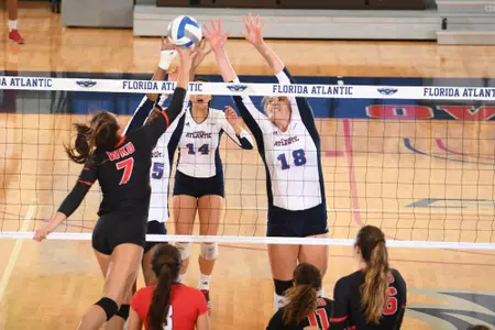 2017 FAU Volleyball vs Western Kentucky