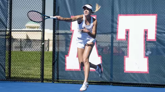 2019 FAU Women's Tennis vs Miami Barbora Palcatova 2019