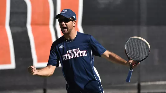 2019 FAU Men's Tennis @ Miami Mehdi Laalej 2019
