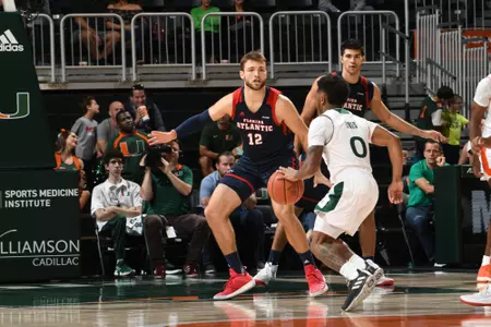 2019 Florida Atlantic Men's Basketball @ Miami