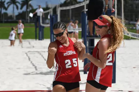 2019 FAU Beach Volleyball vs Texas Christian