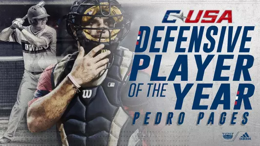 Baseball Earns Three C-USA Superlative Awards, Has Six All-Conference Members Image