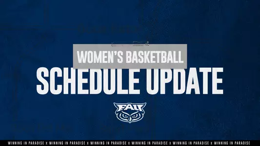 WBB Schedule Update