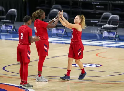 during the Gators' game against the Florida Atlantic Owls on Monday, December 7, 2020 at Exactech Arena at the Stephen C. O'Connell Center in Gainesville, FL / UAA Communications photo by Hannah White
