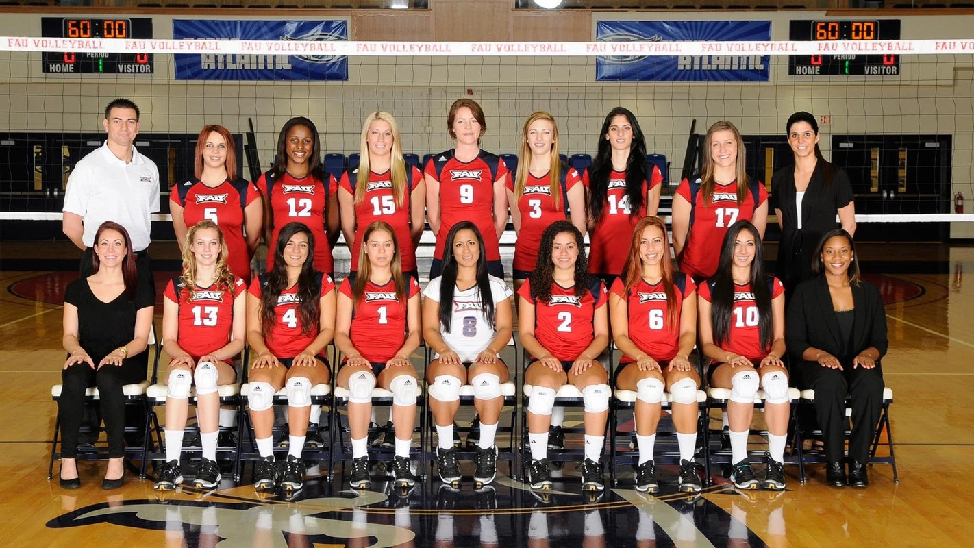 2012 FAU Volleyball Team Photo