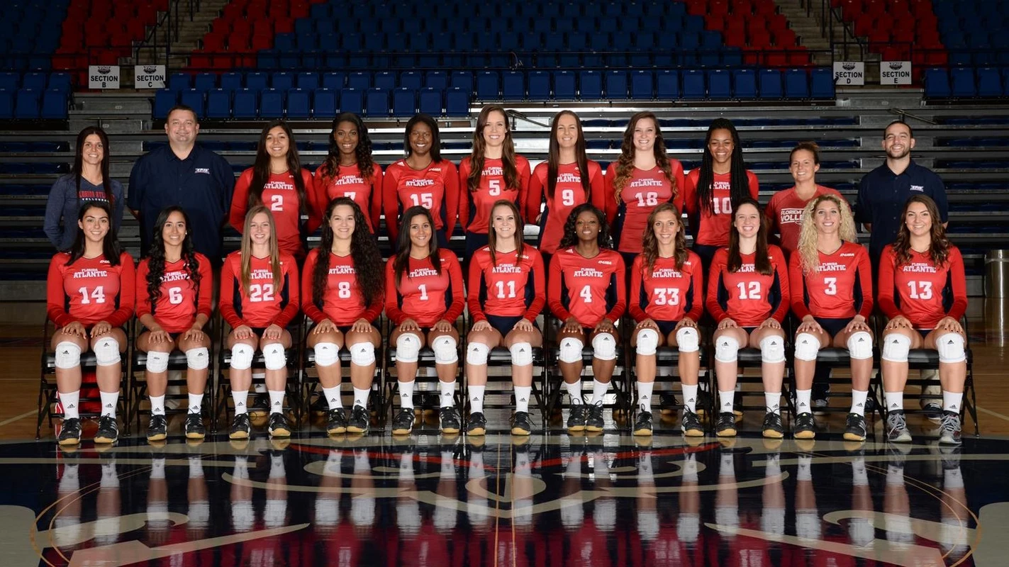 2015 FAU Volleyball Team Photo
