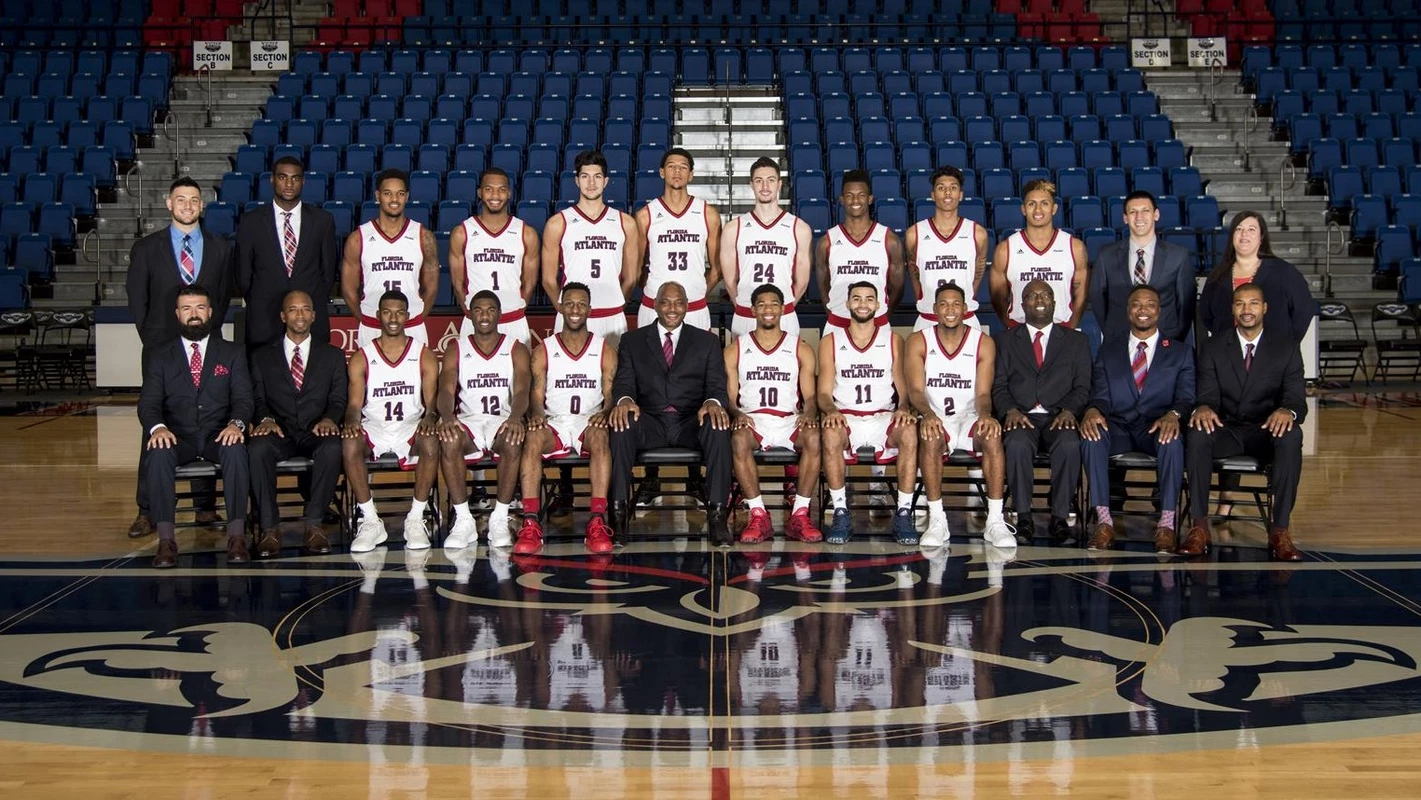 2016-17 FAU Men's Basketball Team Photo