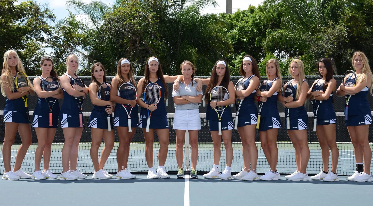 2015 FAU Women's Tennis Team Photo