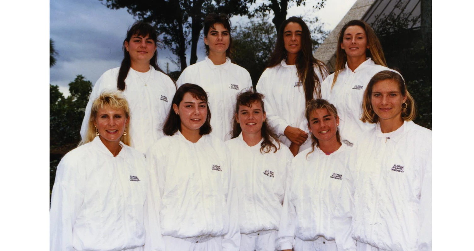 1992-93 Women's Tennis Team Photo
