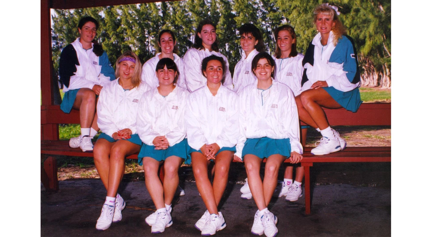 1993-94 Women's Tennis Team Photo