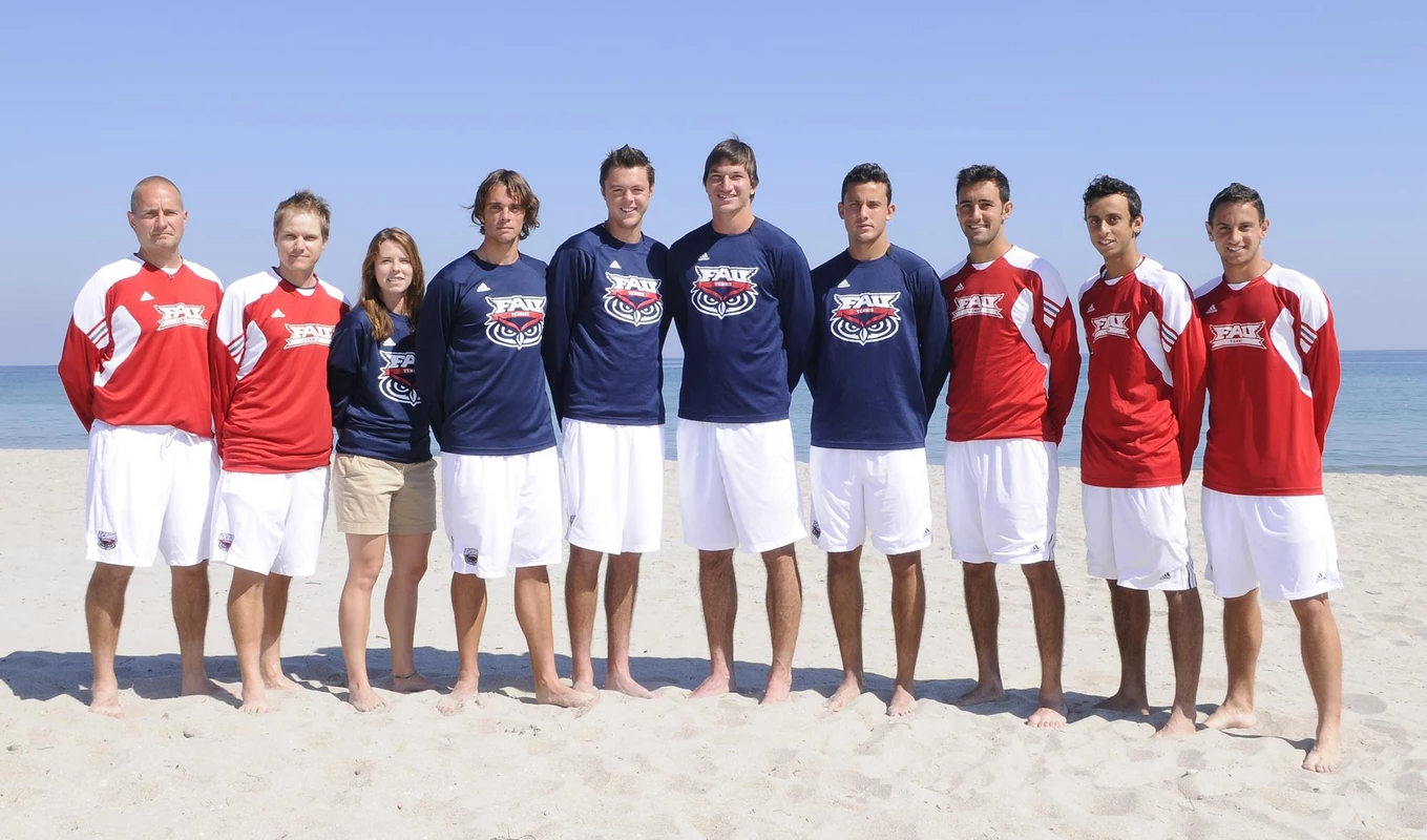 2011 FAU Men's Tennis Team Photo