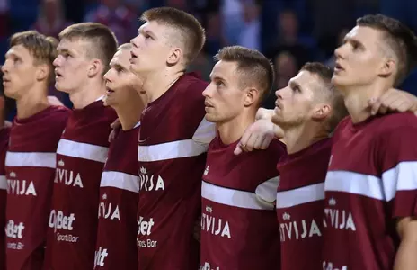 Silins vs. Estonia in Baltic Cup