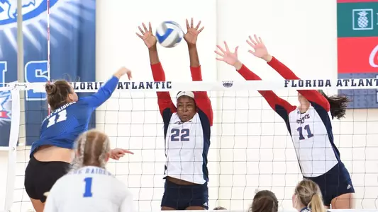 2020-21 FAU Volleyball vs Middle Tennessee State