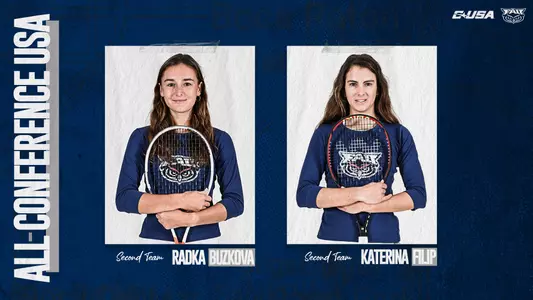 2021All-Conference Women's Tennis Buzkova Filip