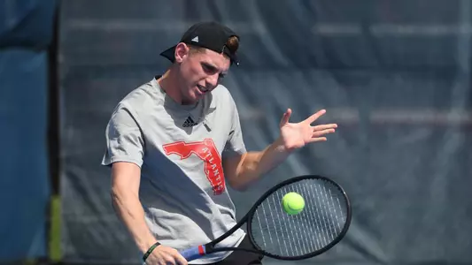 2021-22 FAU Men’s Tennis Photo Day Hunter Robbins