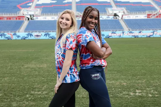 Trinity Kuether and Terri Lawson