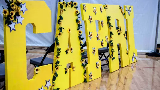 Capri Sign at Celebration of Life