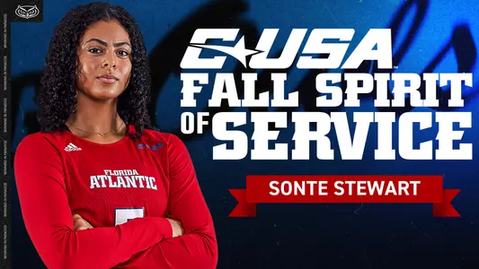 Sonte Stewart C-USA Fall Spirit of Service