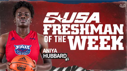 Aniya Hubbard C-USA Freshman of the Week