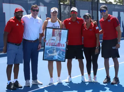 Martina Kudelova Senior Day