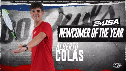 Alberto Colas Newcomer of the Year