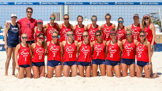 2023 FAU BVB NCAA Championship Team Photo