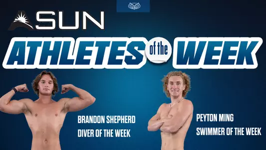 Brandon Shepherd and Peyton Ming