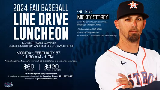 2024 Line Drive Luncheon