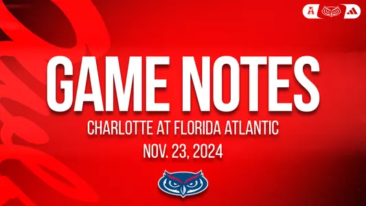 Game Notes Charlotte