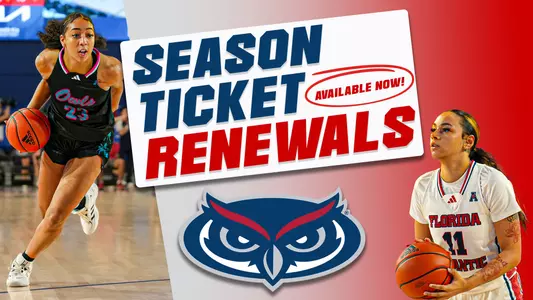 2024-25 Florida Atlantic WBB Season Ticket Renewals