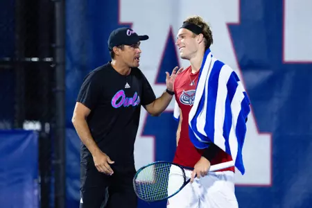 Director of Tennis Ricardo Gonzalez and Jiri Jenicek