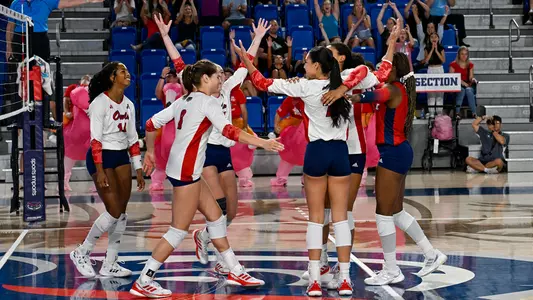 Florida Atlantic Volleyball Celebration vs. Mercer