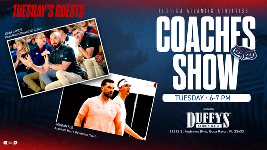 Coaches Show Jakus and Fee