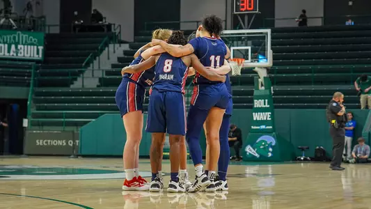 Team Huddle at Tulane